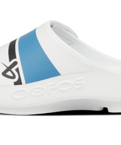 BAUER/OOFOS Men's OOahh Sport Flex Sandal – White