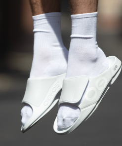 Men's OOahh Sport Flex Sandal - White