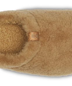 Women's OOcoozie Sherpa Mule - Café Spice